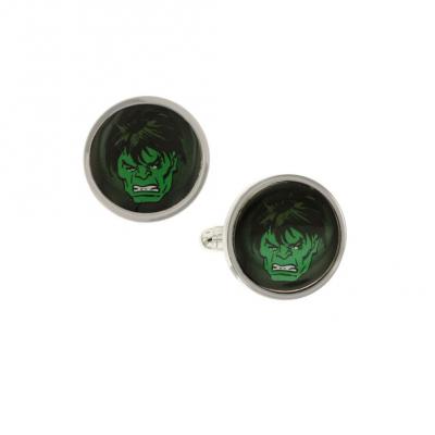 Hulk Face Cufflinks.JPG